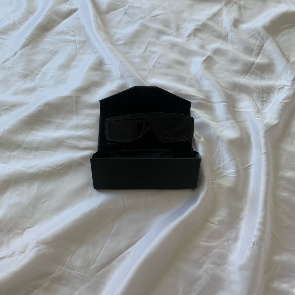 Light Brown Lens Tinted Futuristic Sunglasses